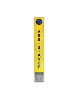 VoIP Two-Button Yellow Assistance Tower