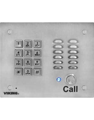 VoIP Stainless Steel Vandal Resistant