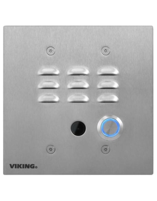 IP Entry Phone w/HD Vid Stainless Steel