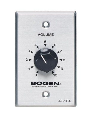 Bogen 10 Watt Attenuator Single Gang