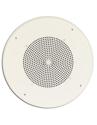 Speaker with Bright White Grille