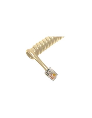 GCHA444012-FIV / 12' IVORY Handset Cord