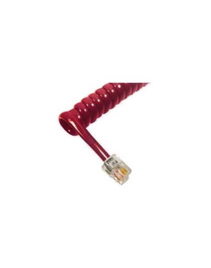 GCHA444025-FCR / 25' RED Handset Cord