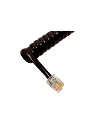 ICHA444025-FBK4  25' BLACK Handset Cord