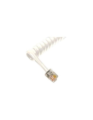 GCHA444025-FWH  25' WHITE Handset Cord