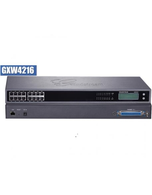 16 FXS, 1 GigE, near HD quality audio