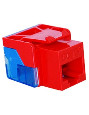 MODULE, CAT 5e, EZ, RED