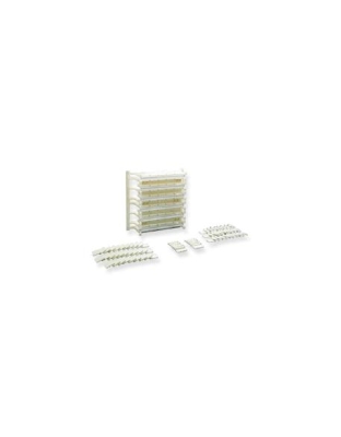 110 WIRING BLOCK W/ FEET KIT, 300-PAIR