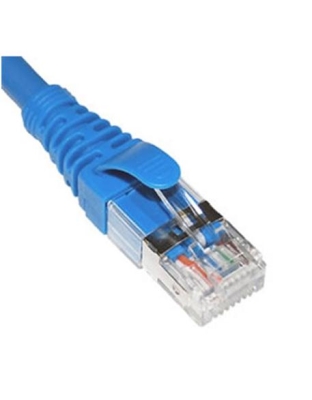 PATCH CORD, CAT6A, FTP, 3FT, BLUE