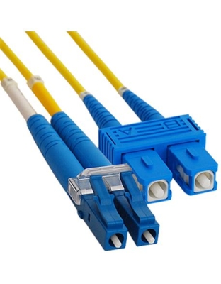 JUMPER, LC-SC, DUPLEX, SM, 3M