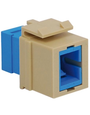 MODULE, FIBER OPTIC, SC, IVORY