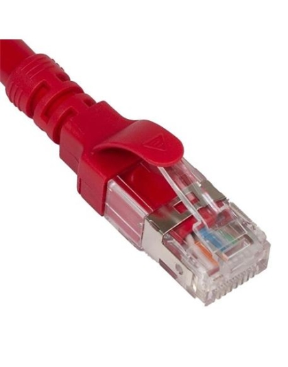 PATCH CORD, CAT6A, U/FTP, 5FT, 10PK, RD