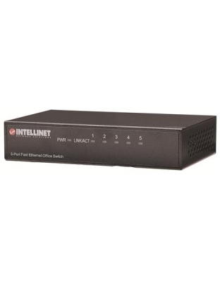 Intellinet 10/100 5 Port SwitchDeskMetal