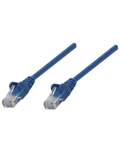 CAT5e BOOT PATCH CORD .5 FT BLUE
