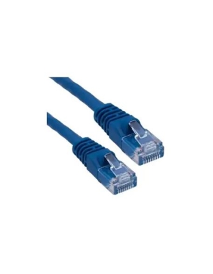 CAT6E PATCH CORD BOOTED 14' BLUE