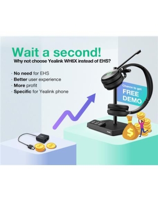 130003 Yealink Headset Adapter EHS40 USB