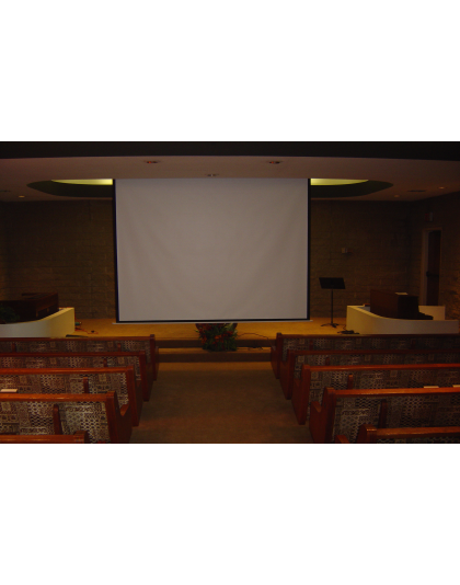 170-Inch VMAX 2 Series Electric Wall/Ceiling 1:1 Front Projection Screen