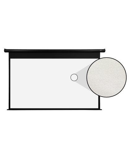 105-Inch Spectrum AcousticPro UHD Series Electric Acoustically Transparent 16:9 Front Projection Screen