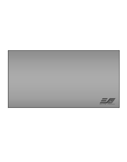 97-Inch WhiteBoardScreen TE CLR 2 Series WhiteBoard 16:9 Front Projection Screen