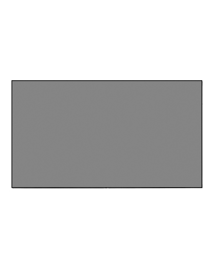 110-Inch Pro Frame Thin CineGrey 5D Series Fixed Frame 16:9 Front Projection Screen