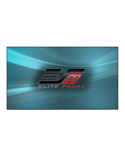 110-Inch Pro Frame Thin CineGrey 5D Series Fixed Frame 16:9 Front Projection Screen
