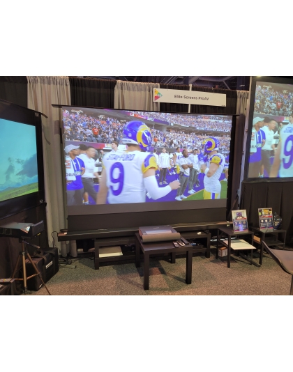 120-Inch Kestrel Tab-Tension DarkUST Series Electric 16:9 Front Projection Screen