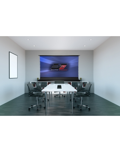 120-Inch Kestrel Tab-Tension DarkUST Series Electric 16:9 Front Projection Screen