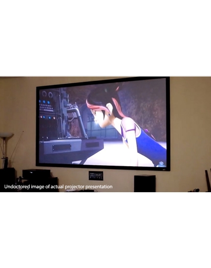 135-Inch Sable Frame CineGrey 3D Series Fixed Frame Ceiling/Ambient Light Rejecting 16:9 Front Projection Screen