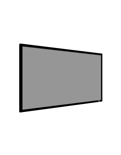 135-Inch Sable Frame CineGrey 3D Series Fixed Frame Ceiling/Ambient Light Rejecting 16:9 Front Projection Screen