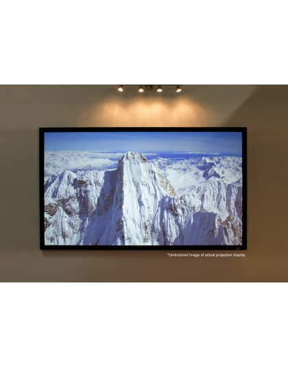 135-Inch Sable Frame CineGrey 3D Series Fixed Frame Ceiling/Ambient Light Rejecting 16:9 Front Projection Screen