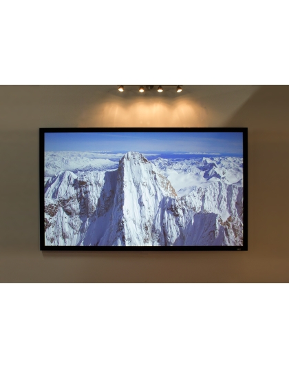 135-Inch Sable Frame CineGrey 3D Series Fixed Frame Ceiling/Ambient Light Rejecting 16:9 Front Projection Screen