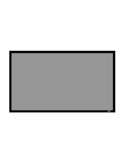 135-Inch Sable Frame CineGrey 3D Series Fixed Frame Ceiling/Ambient Light Rejecting 16:9 Front Projection Screen
