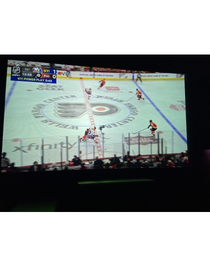 135-Inch Sable Frame CineGrey 3D Series Fixed Frame Ceiling/Ambient Light Rejecting 16:9 Front Projection Screen