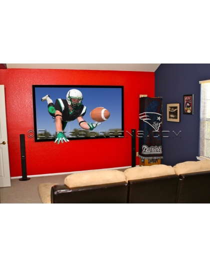 180-Inch Sable Frame 2 Series Fixed Frame 16:9 Front Projection Screen