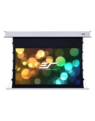 110-Inch Evanesce Tab-Tension B Series Electric Recessed/In-Ceiling 16:9 Front Projection Screen