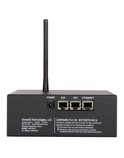 TimeTrax Sync™ RF Wireless Transmitter for Pyramid Time Wireless Clocks